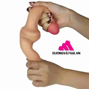 Dương Vật Giả 2 Đầu Cao Cấp Sting Silicon Mềm Dẻo 02